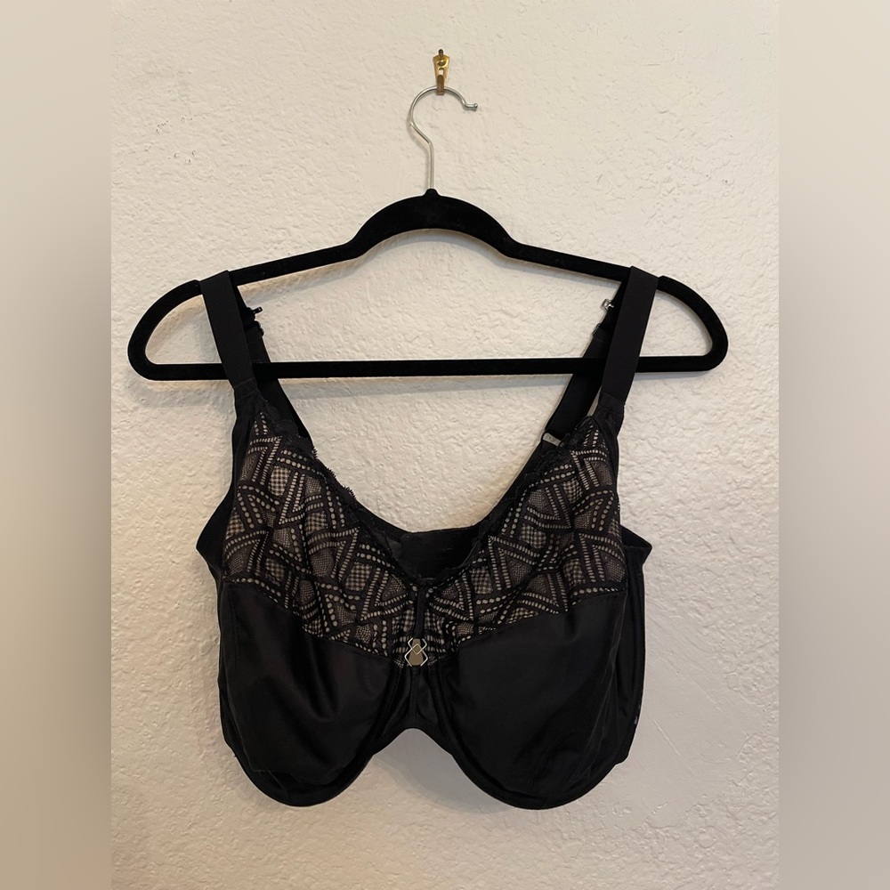 Elomi Lydia Underwire Bandless Bra 36N EUC - Picture 2 of 8